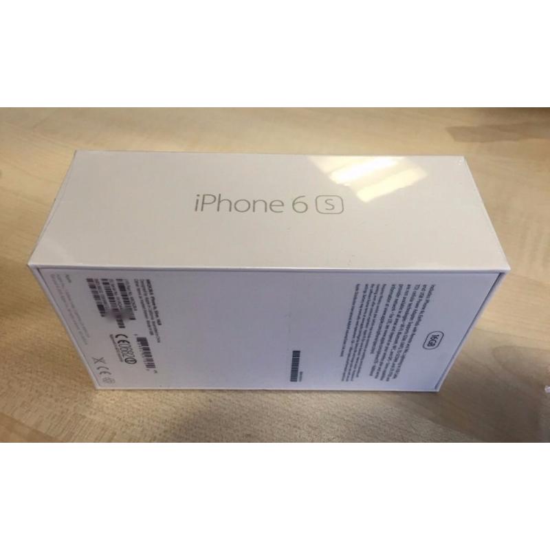 iPhone 6S 16GB - Brand new, Factory Unlocked, Silver/White, 1 Year Warranty!