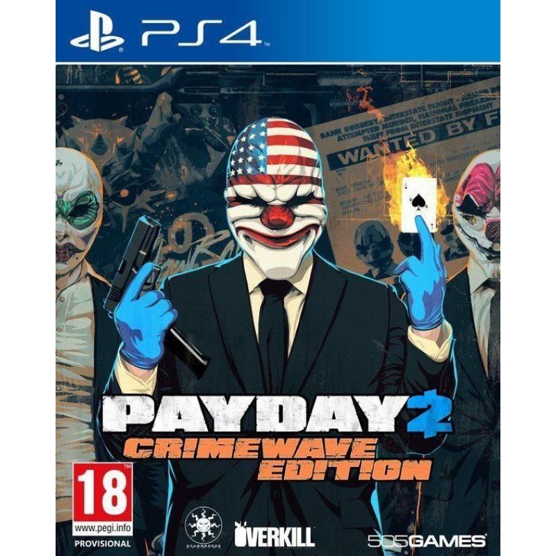 PAY DAY 2 CRIMEWAVE EDITION / ON THE PS4 CONSOLE / FOR SALE OR SWAPS