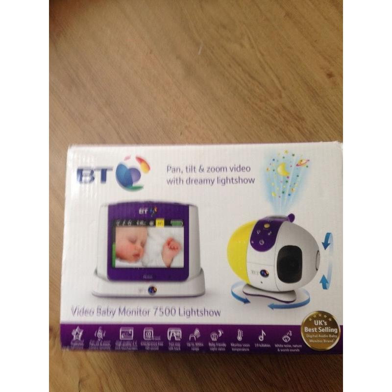 BT 7500 baby monitor
