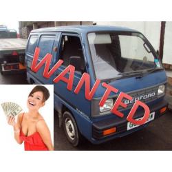 wanted suzuki carry vans super carry pick ups bedford rascals cash waiting