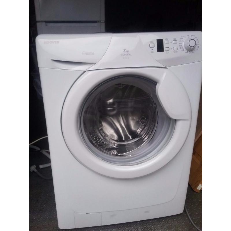 Hoover Optima Washing Machine 7kg load 1600 max spin speed