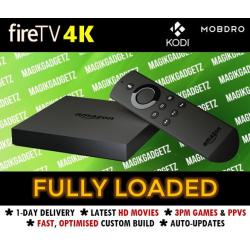 Fire TV Box 4K Fully Loaded - free sport, movies, box sets, live TV