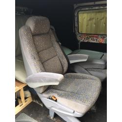 Two Mercedes Vito Removable Passenger Chairs