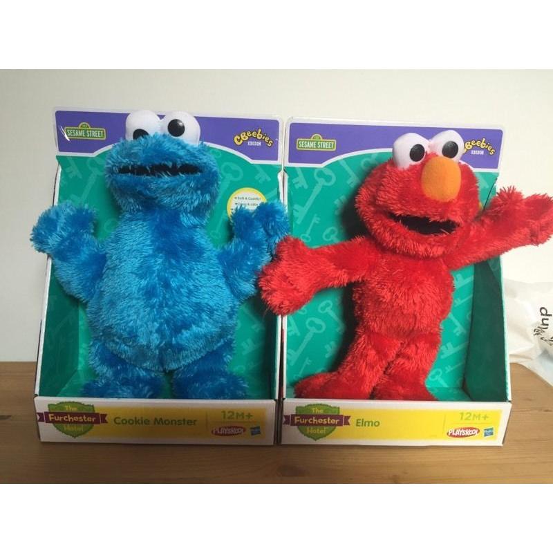 Sesame Street Cookie Monster and elmo