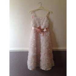 Beautiful once worn bridesmaids dress. 9-10 years old.Reason for selling- too small.