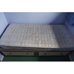 Single Bed plus divan and mattress