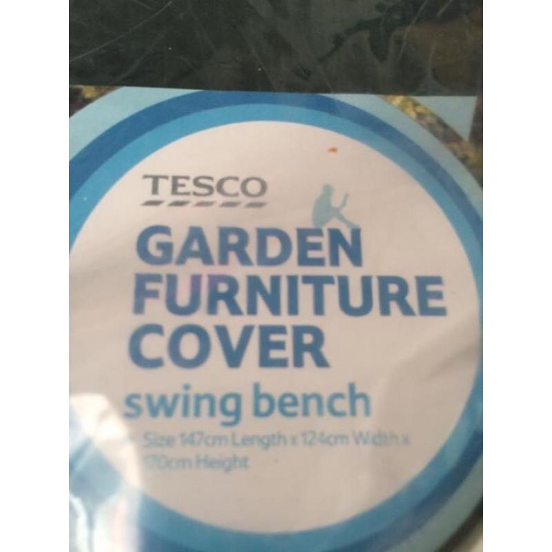 Swing bench garden furniture cover