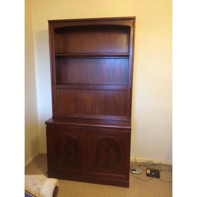 Solid wood quality wall unit cabinet storage
