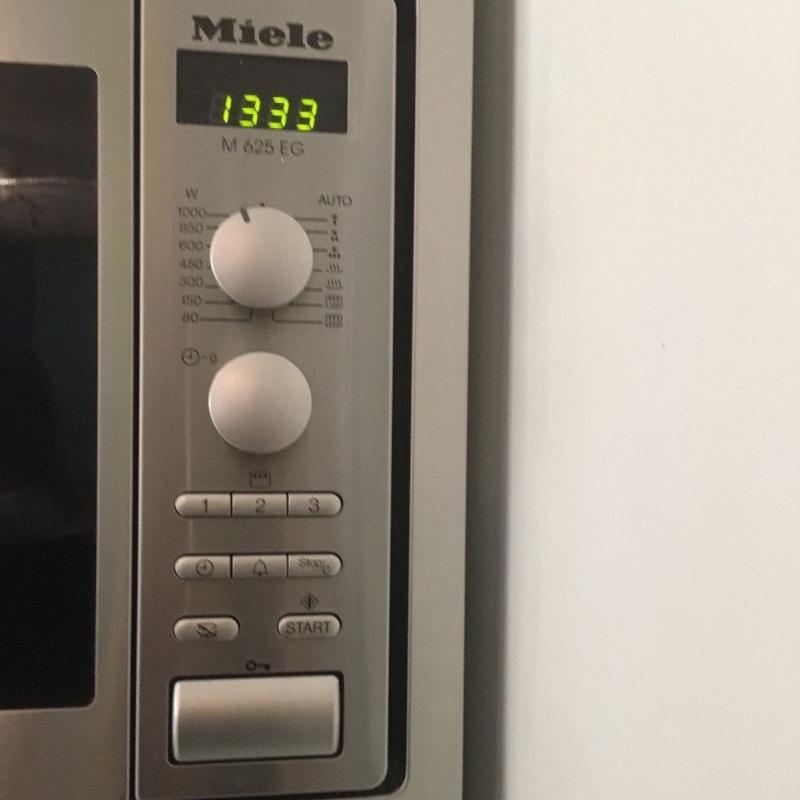Miele combination microwave