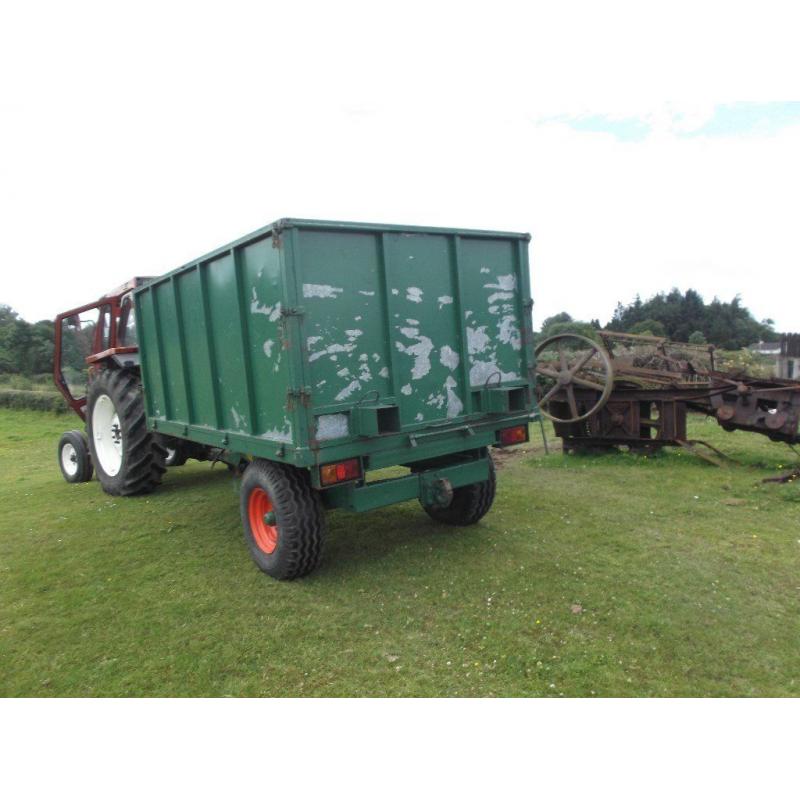 10 x 6 Tractor Tipping Trailer