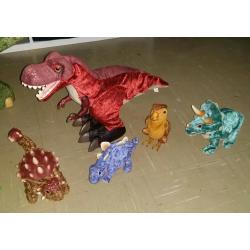 Extremely rare playskool kota dinosaur & X5 hatchling pals all complete & in perfect working order
