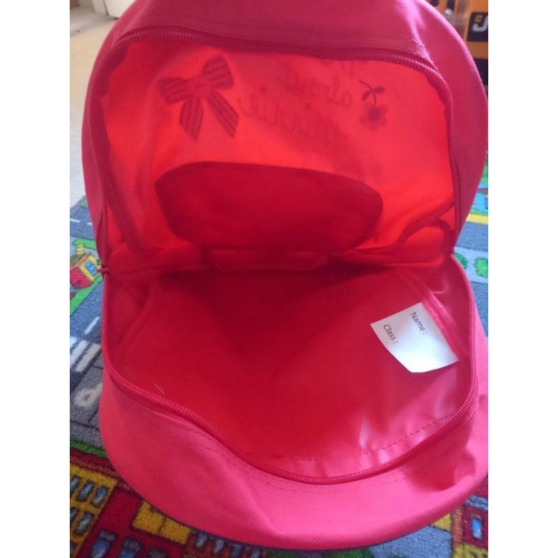 Small Minnie mouse backpack