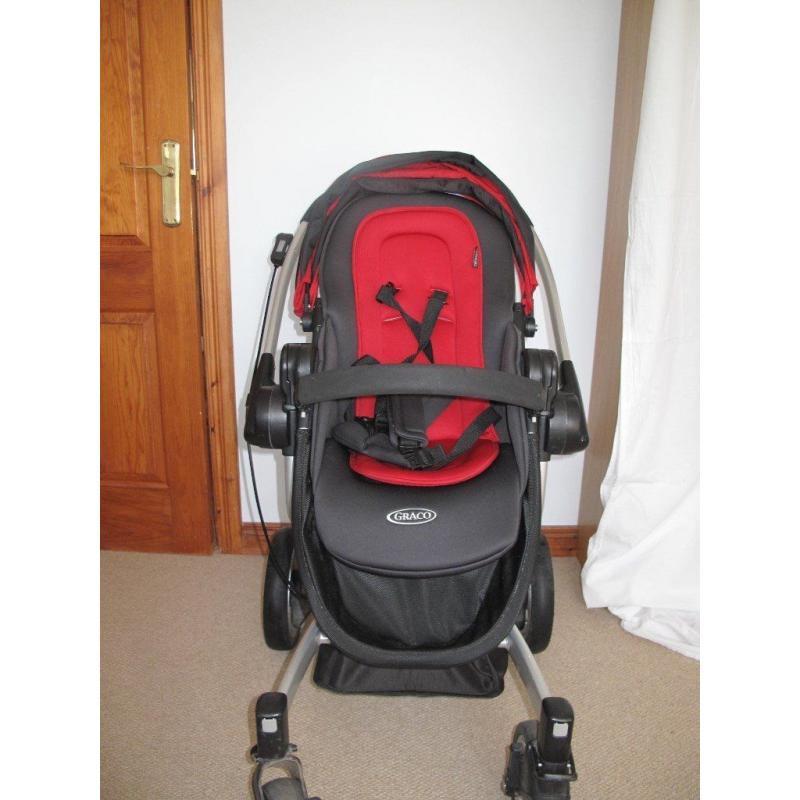Graco 3 in 1 Car Seat, Pram and Buggy