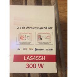 LG LAS455H 2.1 Wireless sound bar