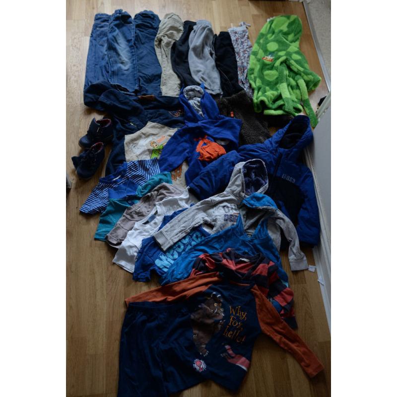 boy 3-4 years boy clothes bundle 25 items
