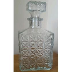 Glass Decanter with stopper