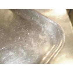 STAINLESS STEEL BUTCHERS / BAKERY KITCHEN / OVEN TRAY