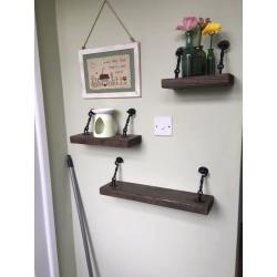 Handmade shelves any length and depth