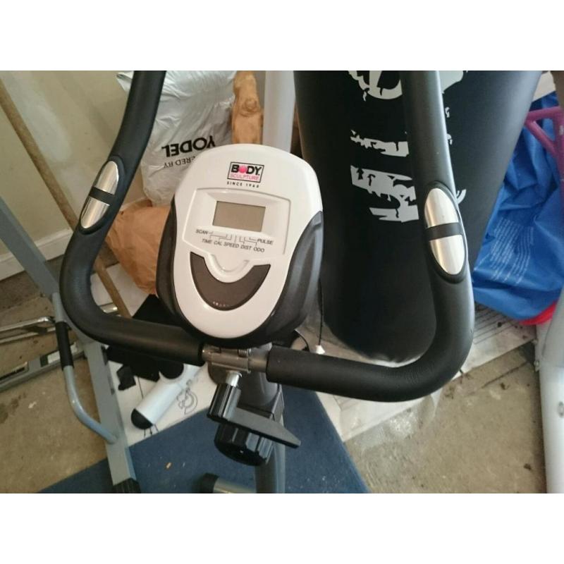 Exercise bike and trampoline jogger - gym