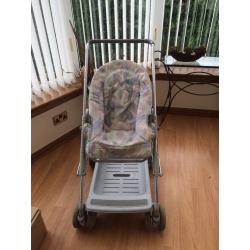 Two in one Maclaren reflection pram and buggy fully collapsible