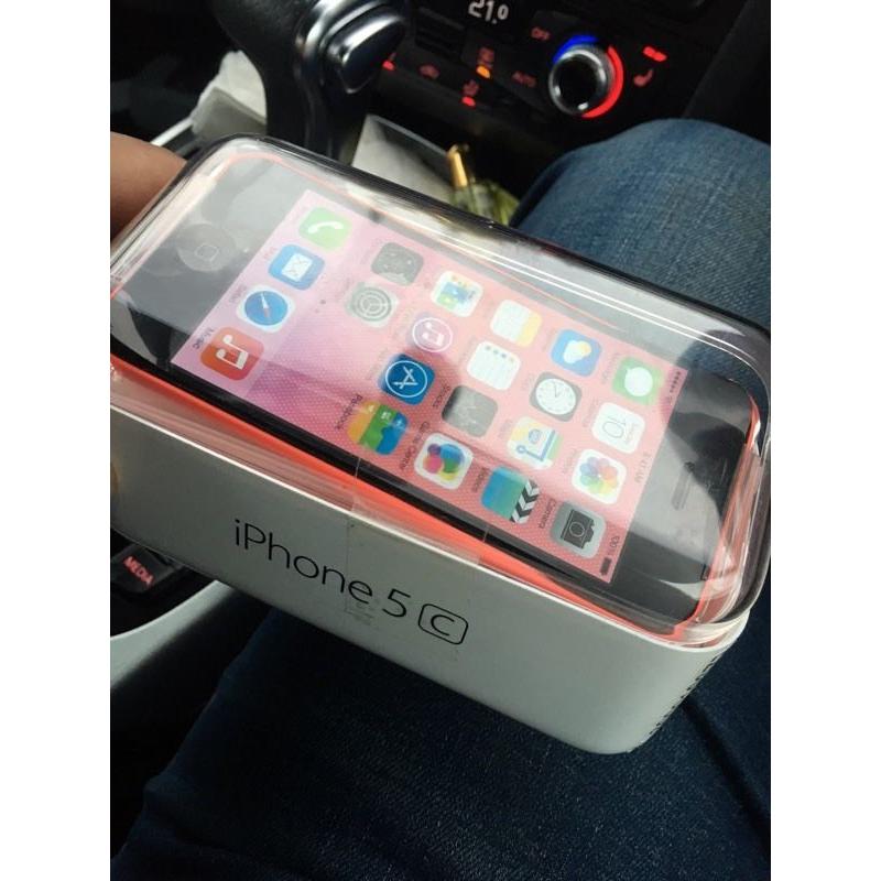 iPhone 5c pink as new virgin ee T-Mobile orange