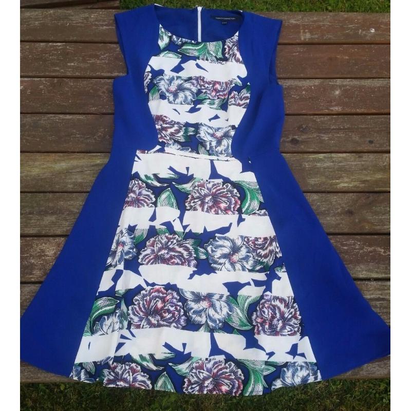 French connection royal blue dress
