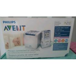 NEARLY NEW PHILIPS AVENT BABY MONITOR