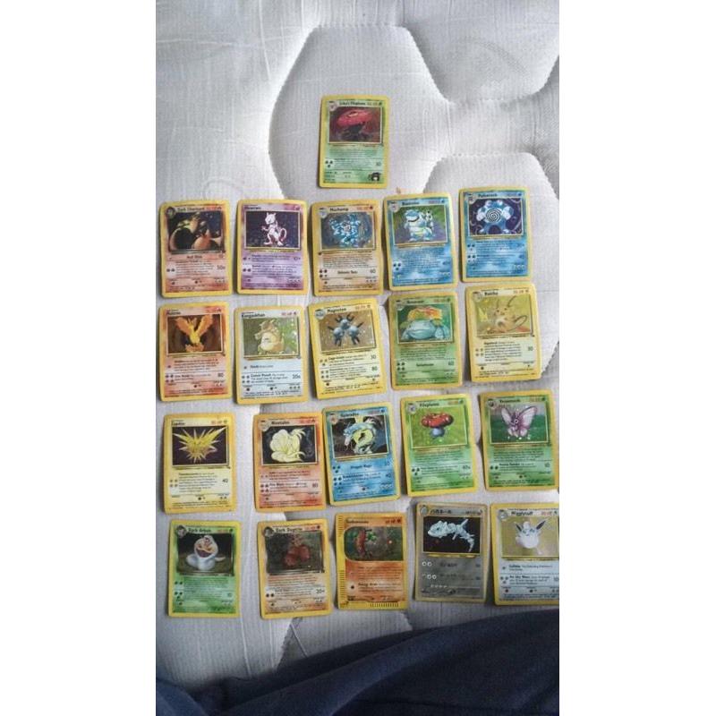 Pokemon cards (rare)