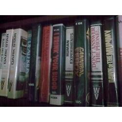 wanted (vhs and betamax ) video tapes ( horror, thrillers ,E.T.C. early 1980's rental tapes