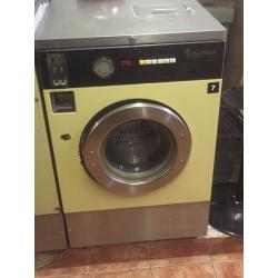 Coin operated commercial washing machines