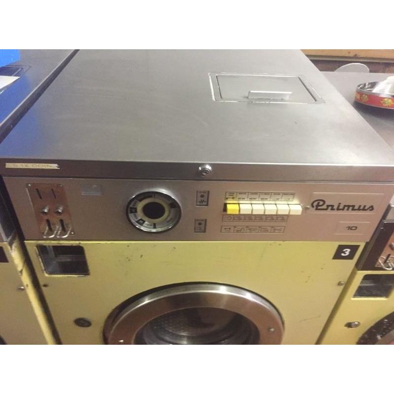 Coin operated commercial washing machines