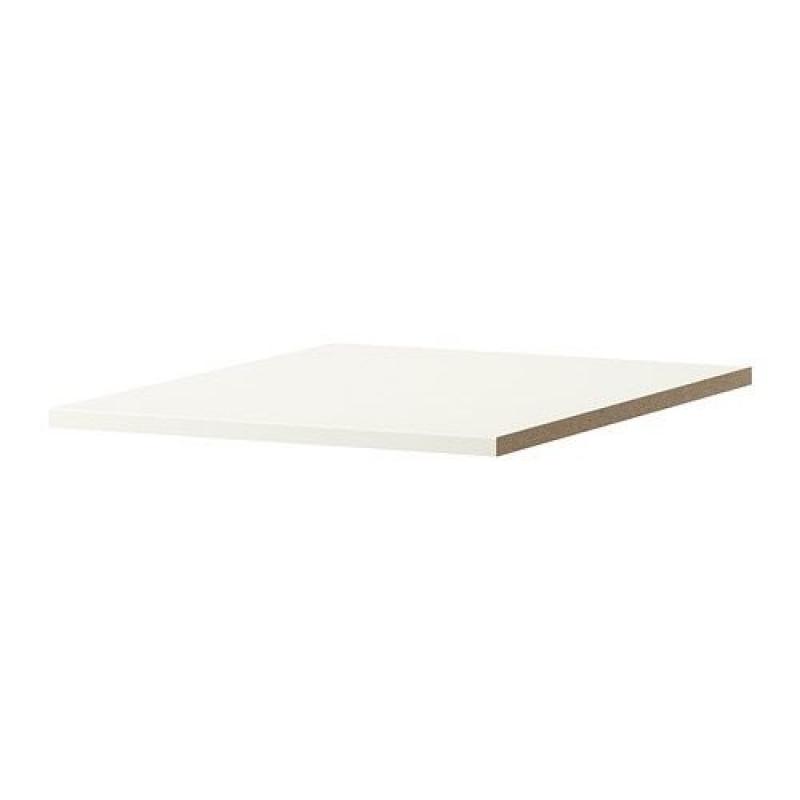 2 White Ikea Komplement Shelves For A Pax Wardrobe