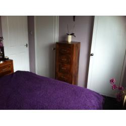 Sunny double room in two bedroom house