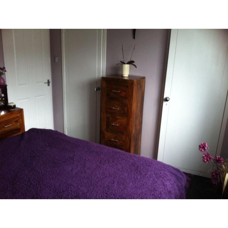 Sunny double room in two bedroom house