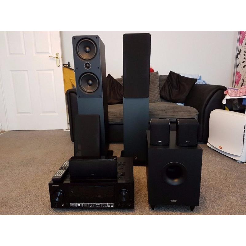 Pioneer, Q-Acoustics and Tannoy Surround Sound system
