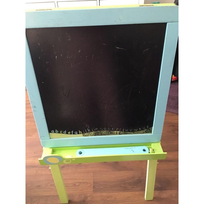 Kids ELC White and Black Board/ Easel