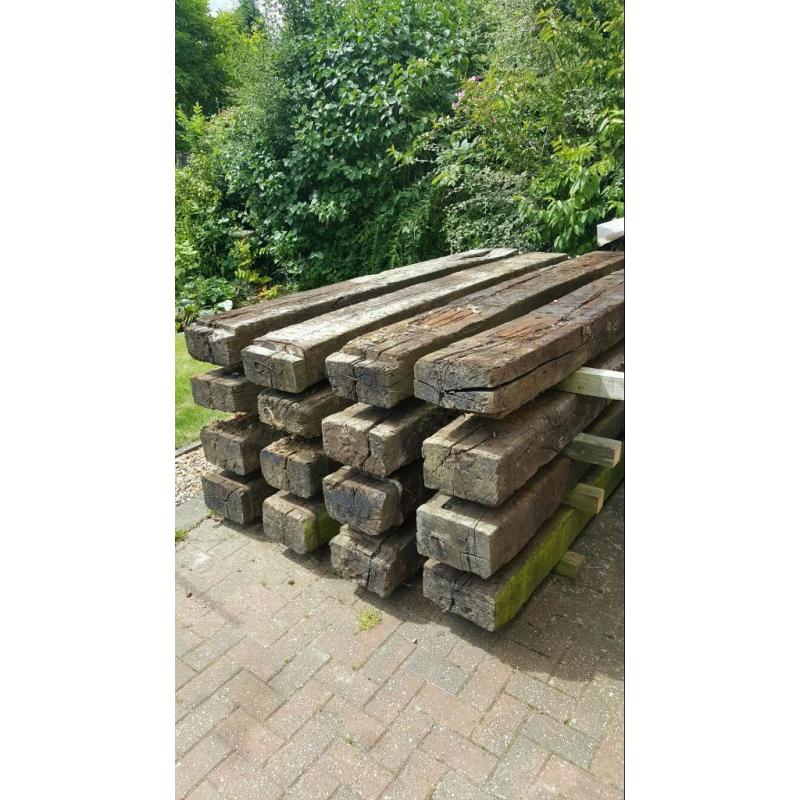 Railway Sleepers For Sale - Collection Only