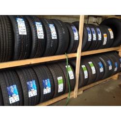 Part worn tyres/ new budget tyres /205/40/17- 215/45/17 / 225/45/17