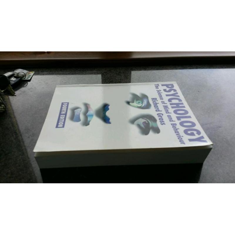 Psychology 4th edition. The science of mind & behaviour by Richard Gross