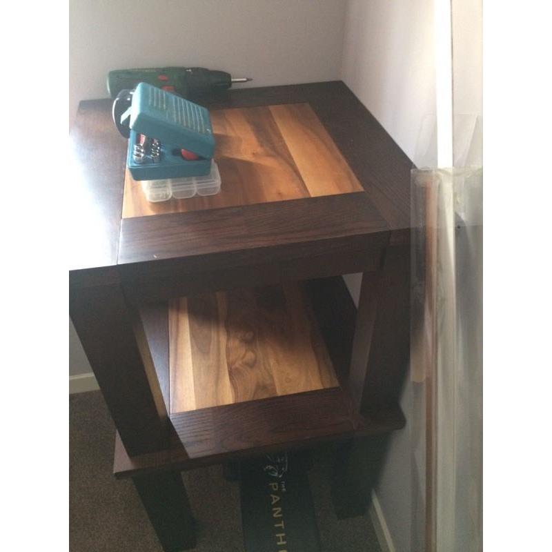 Coffe table and 2 side tables