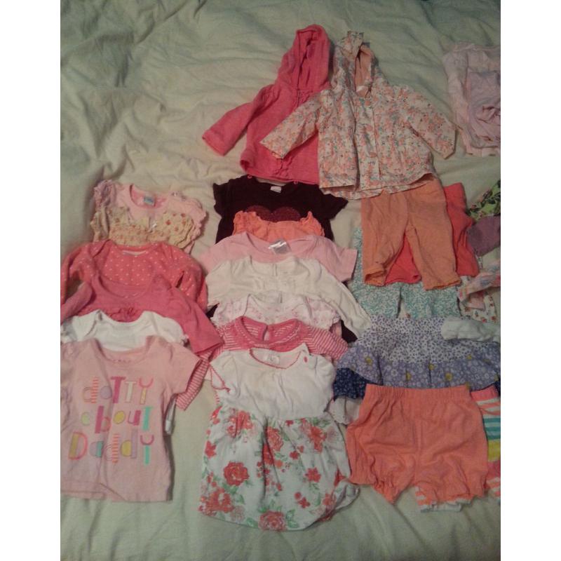 Baby Girls Clothes for sale - 0-6 months