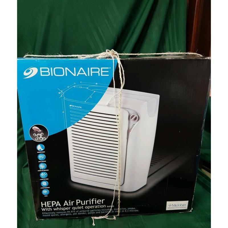 Bionaire hepa air purifier