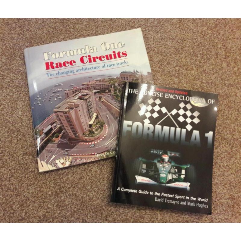 Formula 1 books x2