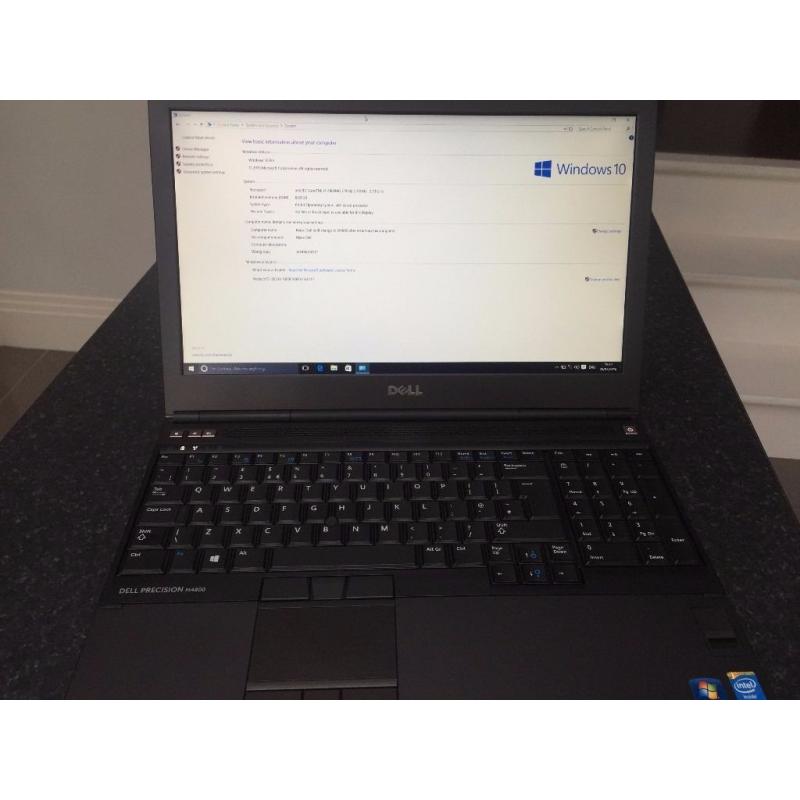 Dell Precision M4800 Intel Core i7-4800MQ Laptop/Workstation + Advanced Docking Station