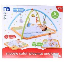 Mothercare Snoozie safari playmat and gym