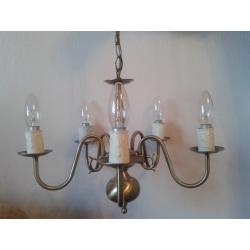 Ceiling and wall mounted set of lights