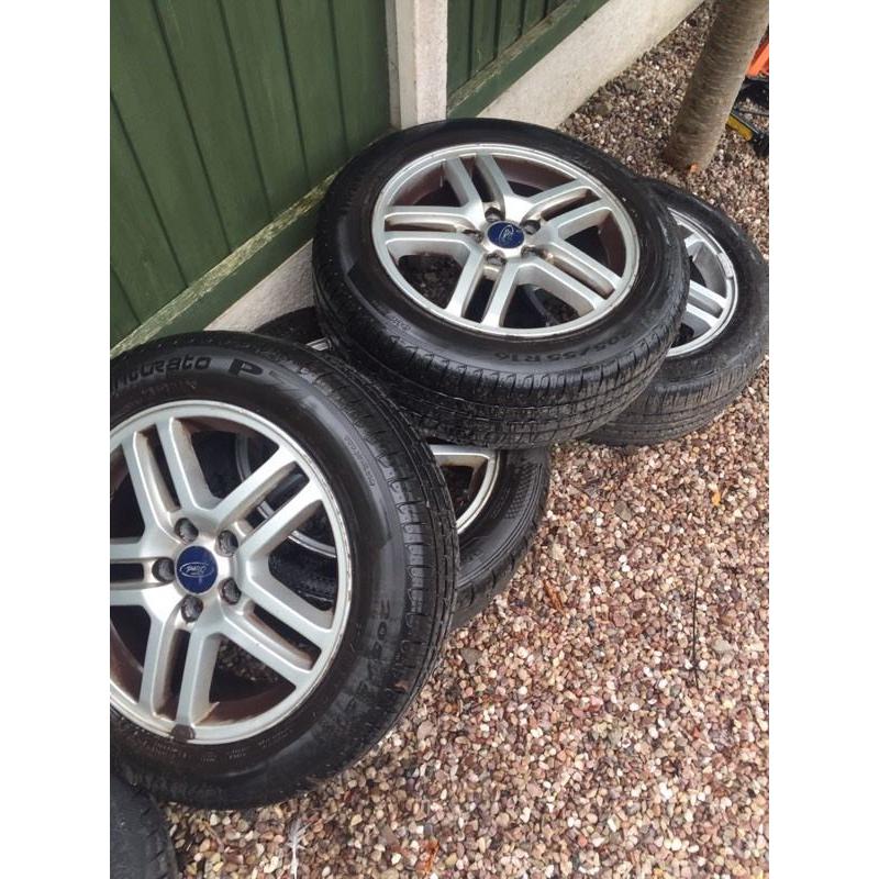 Ford focus c max alloy wheels and tyres 16inch