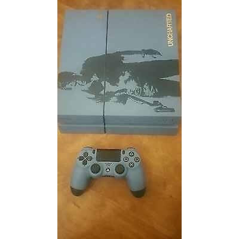 Ps4 uncharted 1tb limited edition with Shock Controller, Uncharted 4 game AND GTA V