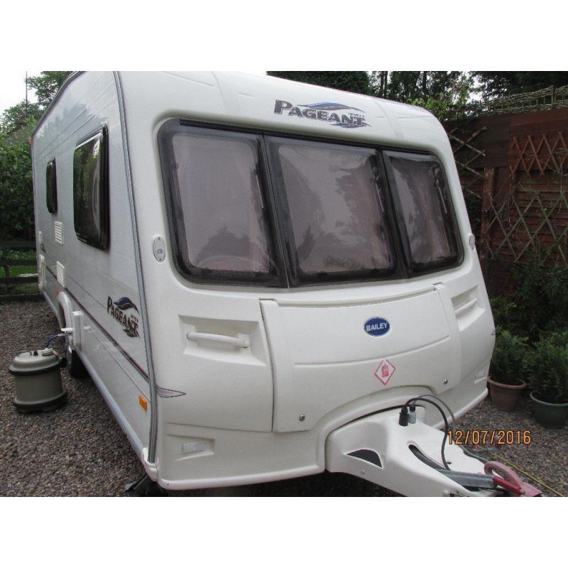 BAILEY PAGEAGANT MONARCH series 5 , 2 berth with 8FT AWNING
