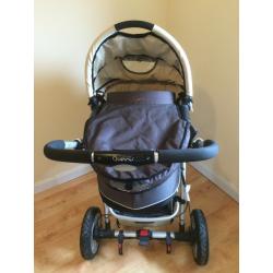 Quinns pushchair in Excellent condition, never used and with attachments.